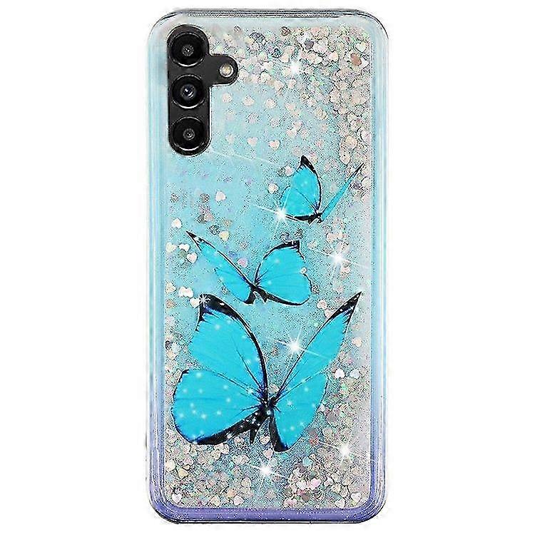 Soft TPU Back Cover with Floating Quicksand Design for Galaxy A26 5G Case