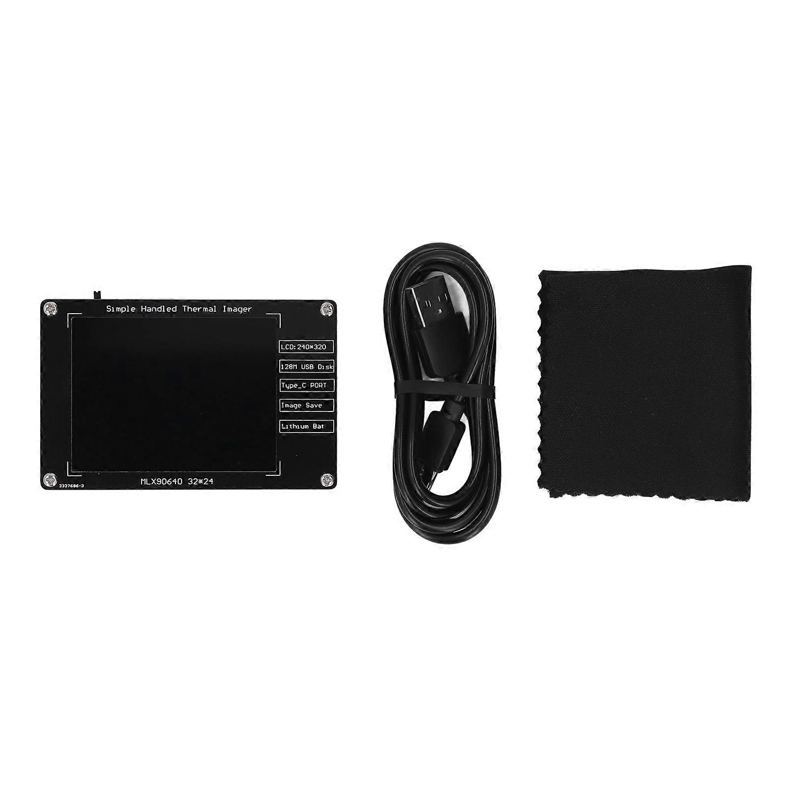 2.8in LCD Digital Thermal Imager with Battery Multifunctional Thermal Camera Temperature Detection Tool 