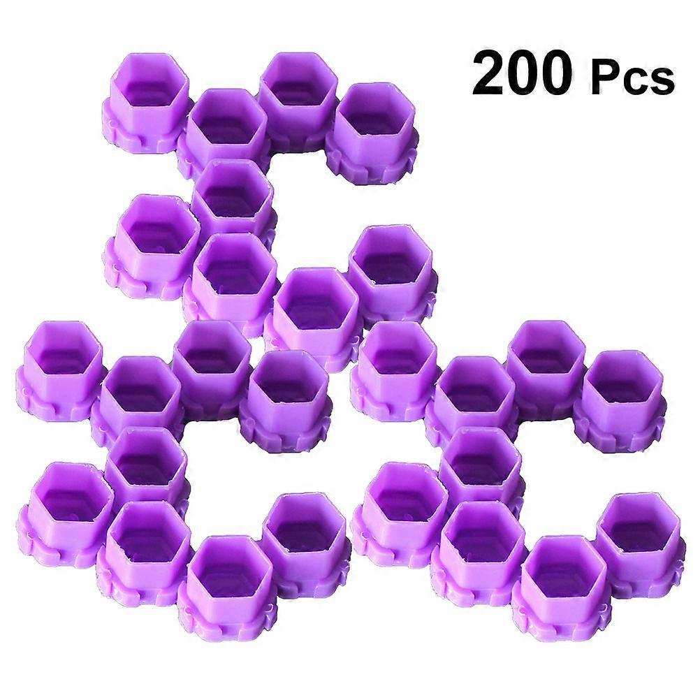 Paint Measuring Cups Crafted From Durable Plastic For Painting Use Available In Purple 200Pcs Set