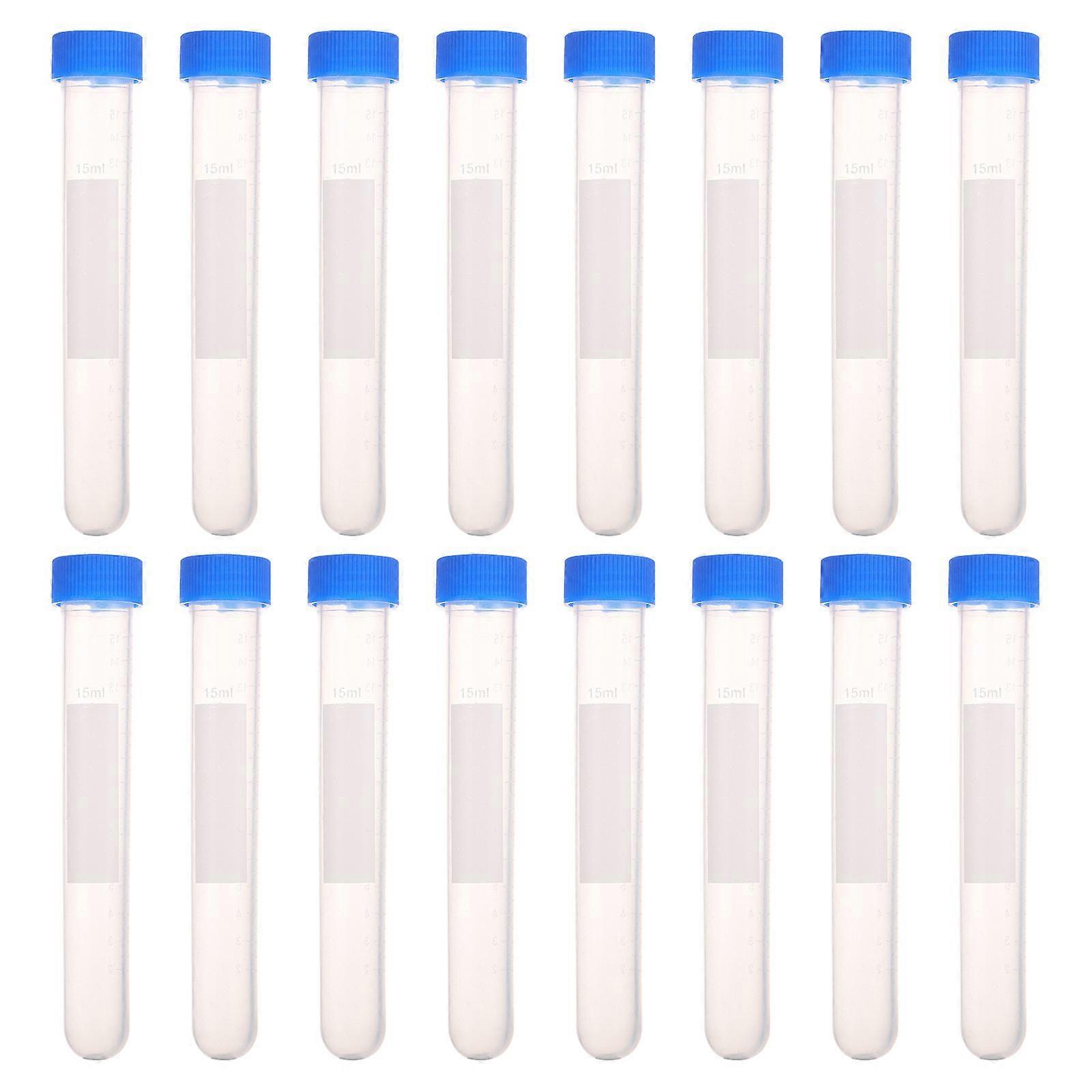 Needle Storage Container Plastic Bottle for Storage 20Pcs Blue Set