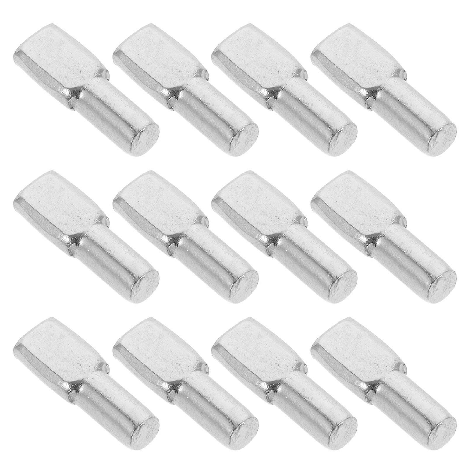 60pcs Cabinet Bracket Pegs for DIY Shelf Support Home Organization
