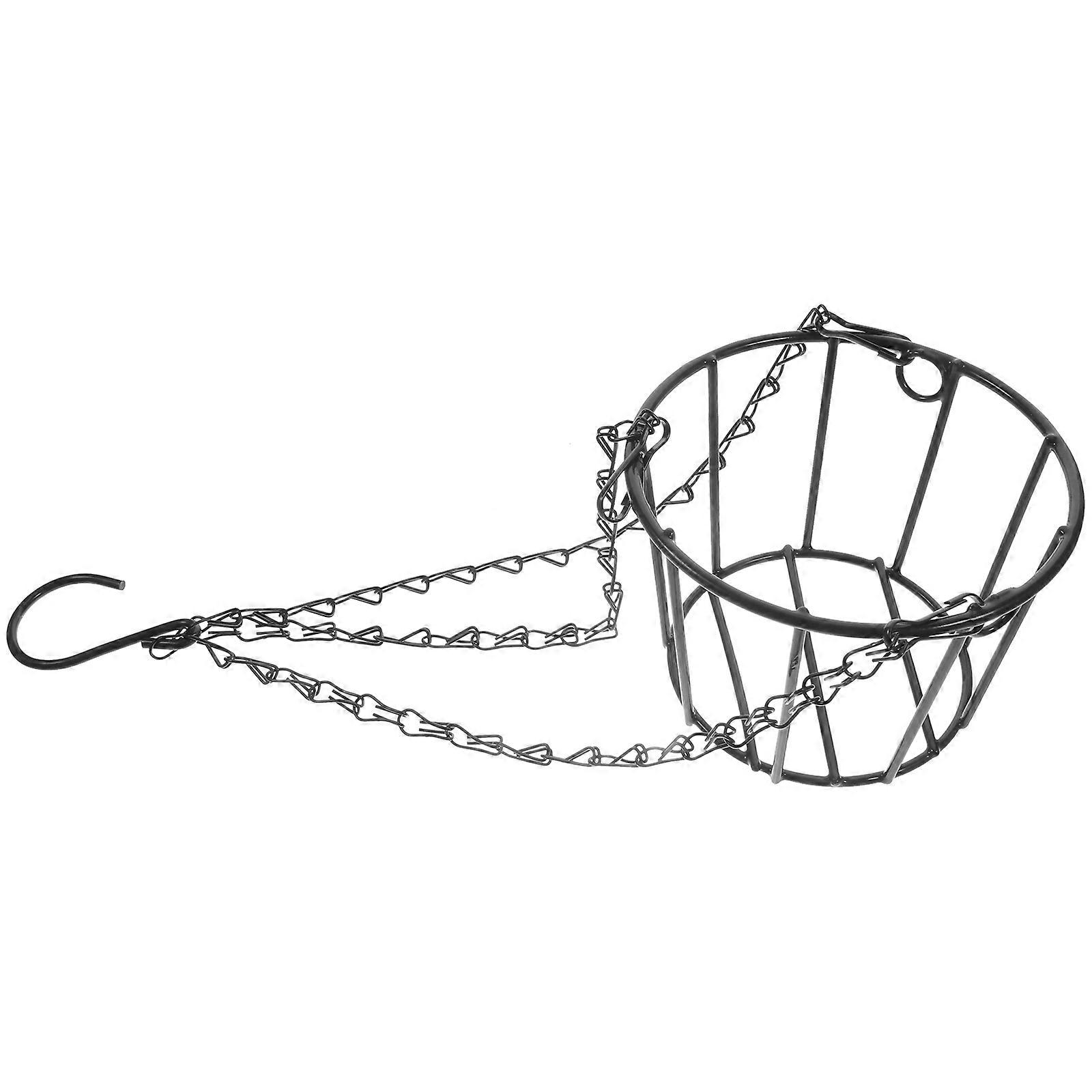 Hay Feeder Basket with Metal Frame, Hanging Design for Small Animals, Reduces Waste, Keeps Cage Tidy, Suitable for Rabbits, Guinea Pigs, Chinchillas