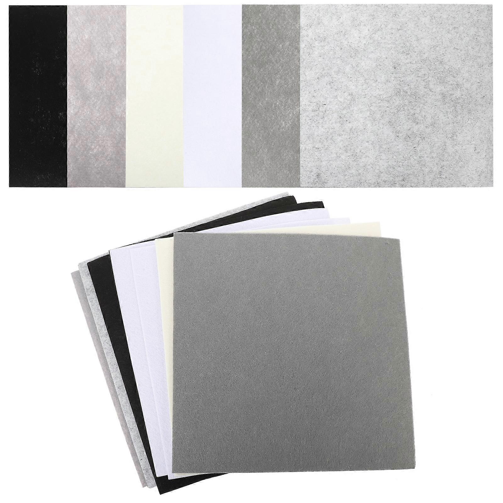 DIY Craft Fabric Squares 18Pcs Multi Colored Quilting Felt For Handmade Projects Home Decorations