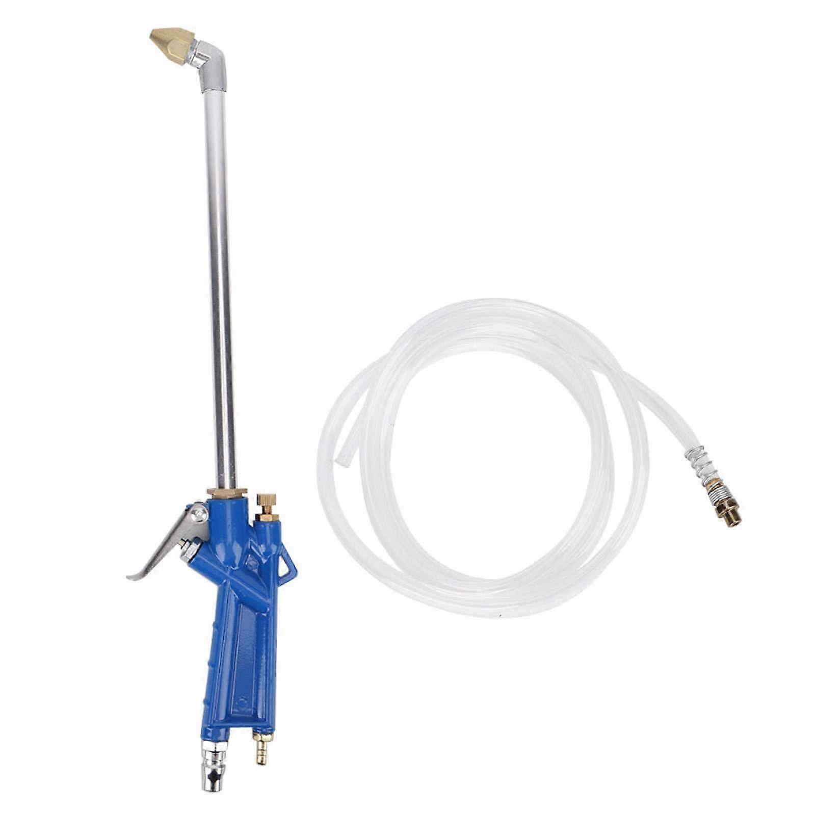 Engine Cleaning Gun 40 cm, Pneumatic Siphon Solvent Spray Gun with Brass Nozzle and 1.2 m Hose for Efficient Water Jet Cleaning