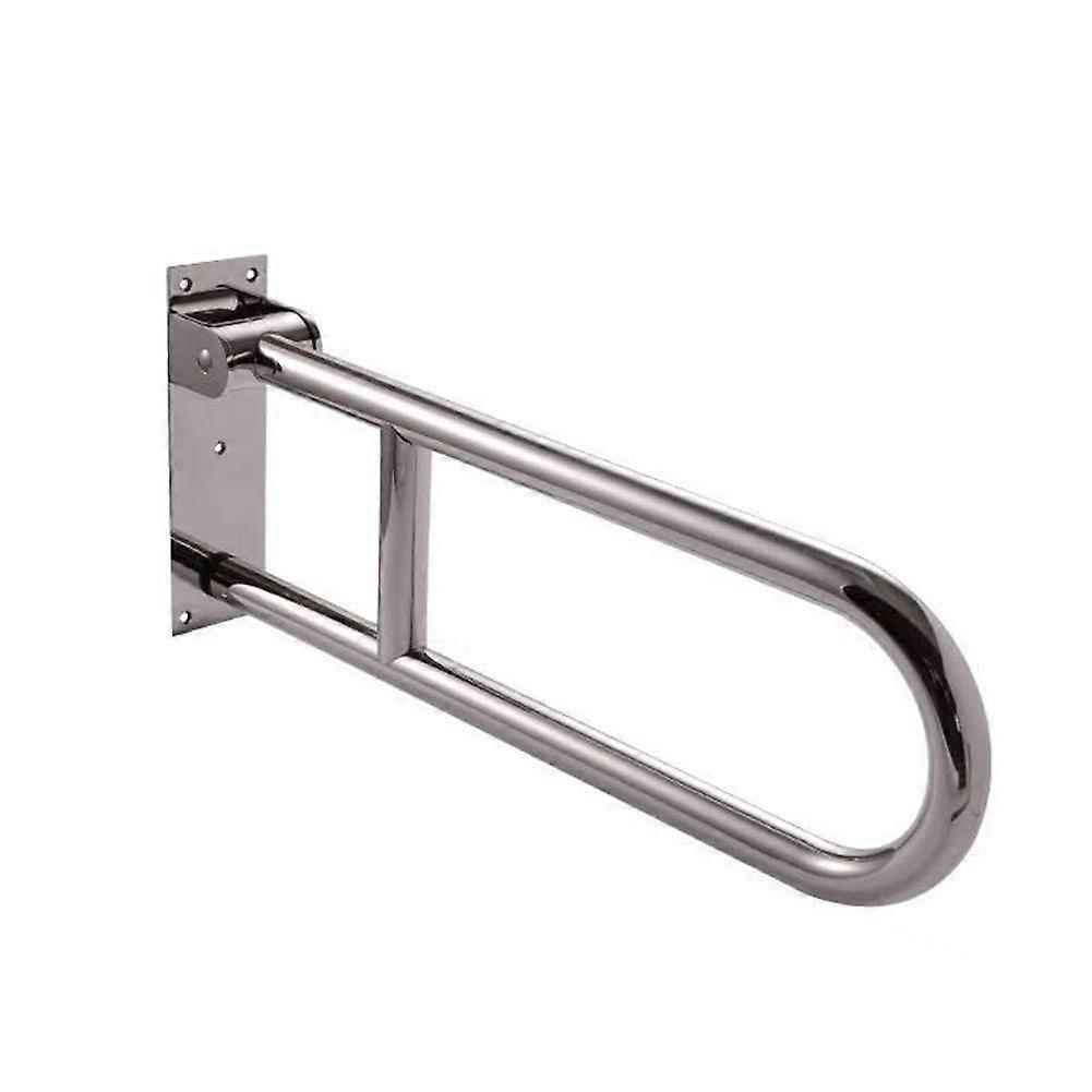 Bathroom grab bars for elderly, Ushaped stainless steel support rails, nonslip handrails.