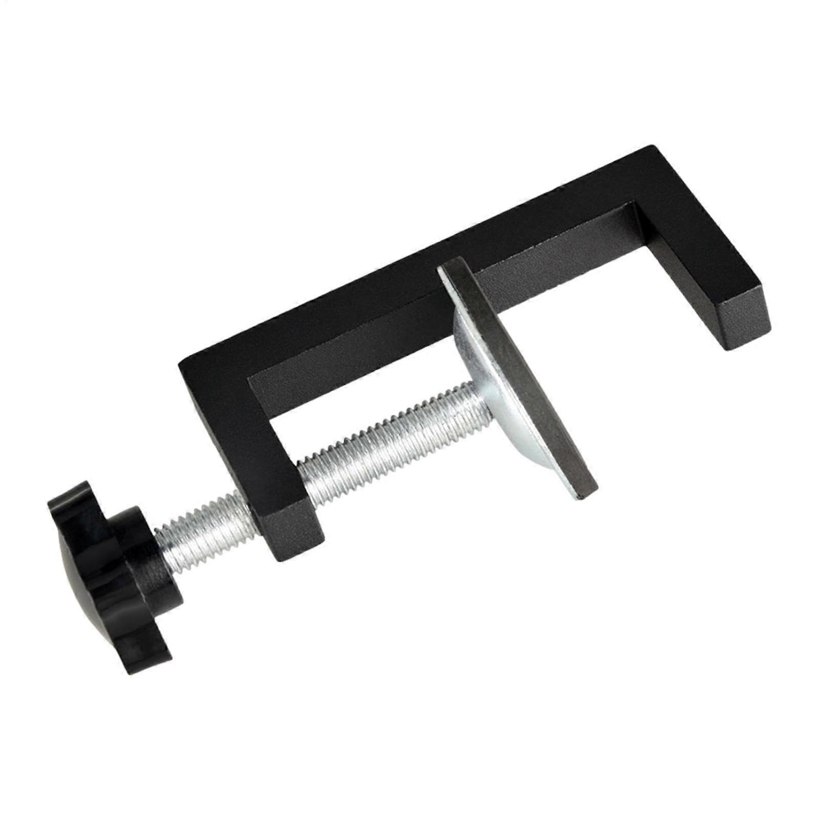 Steel Woodworking Clamp - Portable Hand-Screw Clamp With Smooth-Rotation Handle For Miter Saws