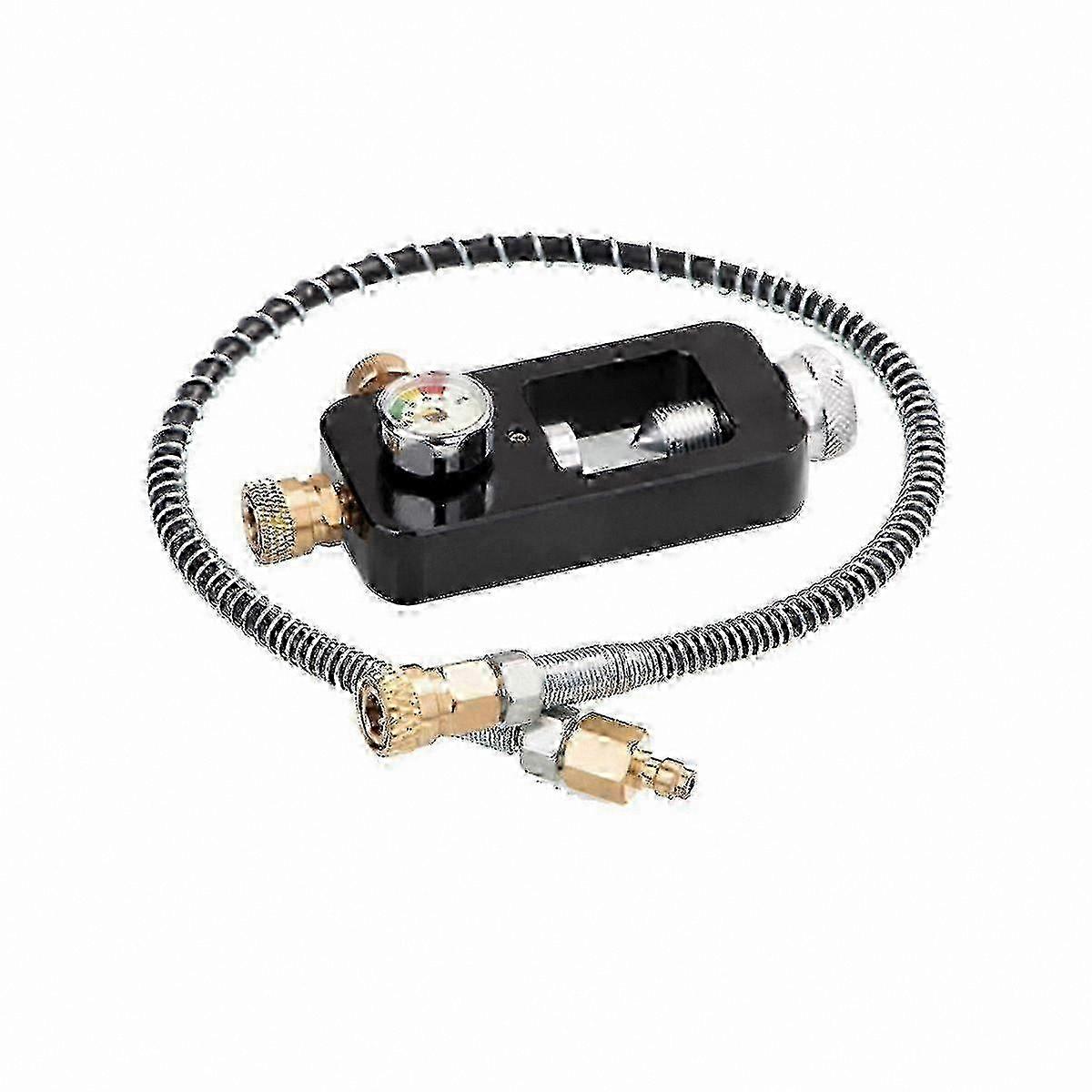 Oxygen Tank Refill Adapter Kit for Scuba Diving and Outdoor Use with Pressure Connection Feature