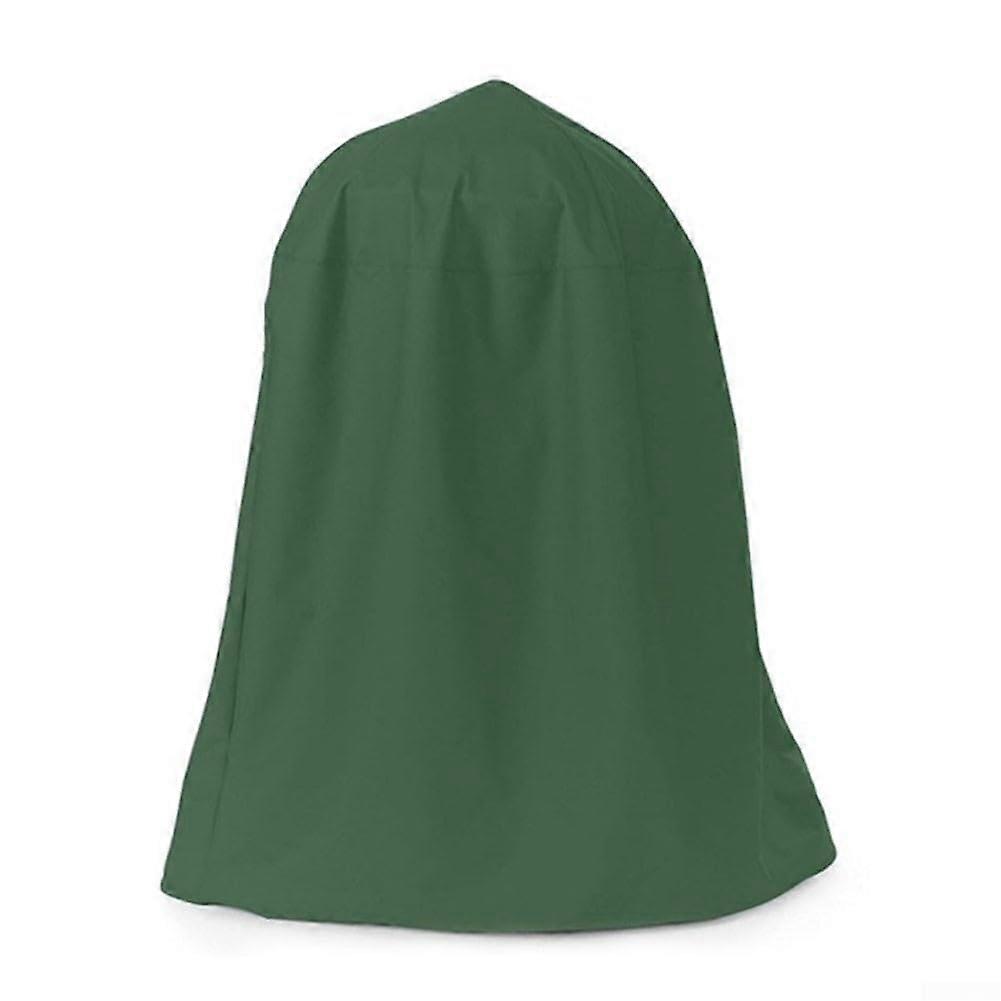Stable Outdoor Fountain Cover Dark Green with Drawstring for Wind and Rain Protection, Weatherproof and Durable