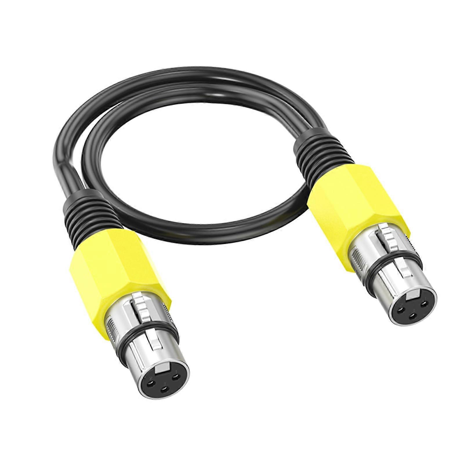 Microphone Cable, 3-Pin XLR To XLR, Balanced Audio Extension Cable, For Mixer Amplifier Speaker, 30 cm - 10 m, 5 Colors