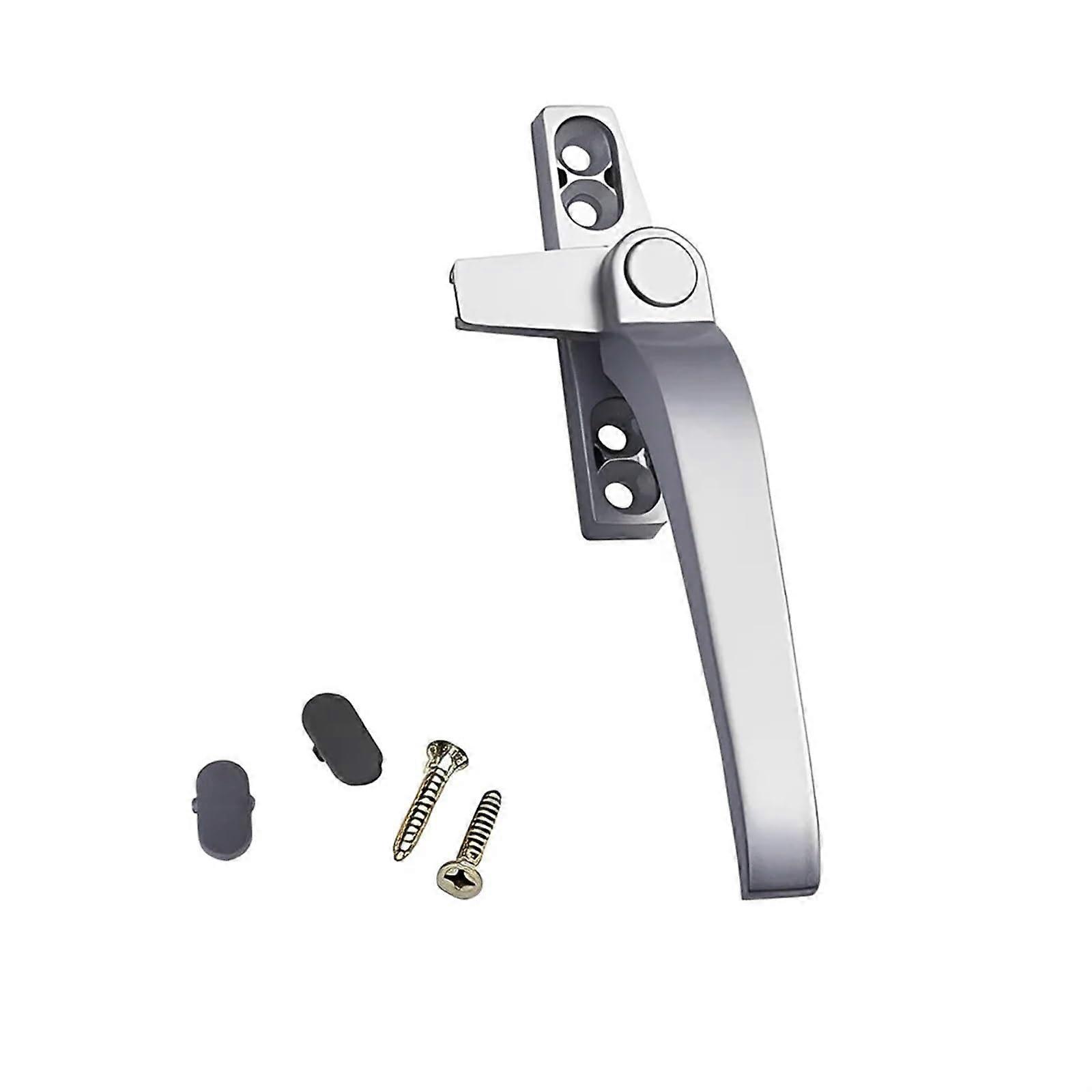 Window handles, window handle, home hardware lever, sash locking handles (Right Silver)