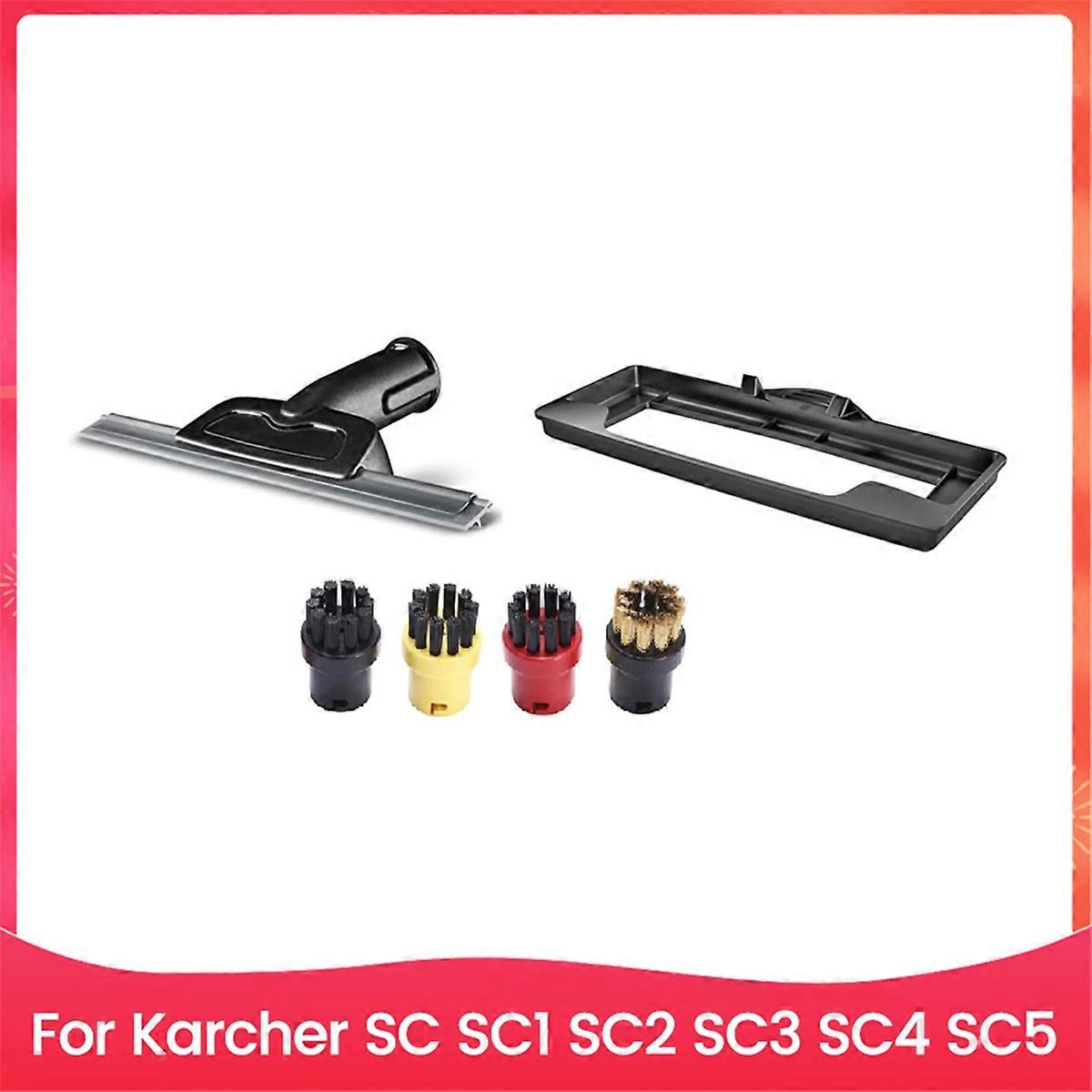 Window Squeegee Nozzle Carpet Glider and Steam Brush for SC1 SC2 SC3 SC4 SC5 Steam Cleaner Spare Pa