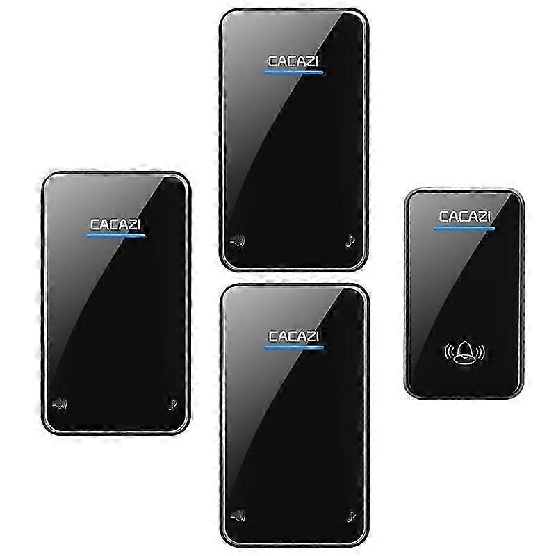 One-To-Three Wireless Doorbell with Long-Distance Electronic Intelligent Remote Control