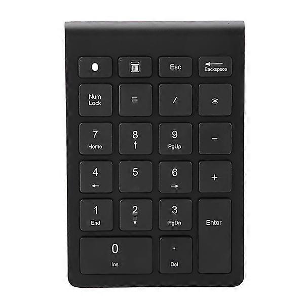 Black 22 keys Mini Numpad Wireless Bluetooth Numeric Keyboard For OS X PC