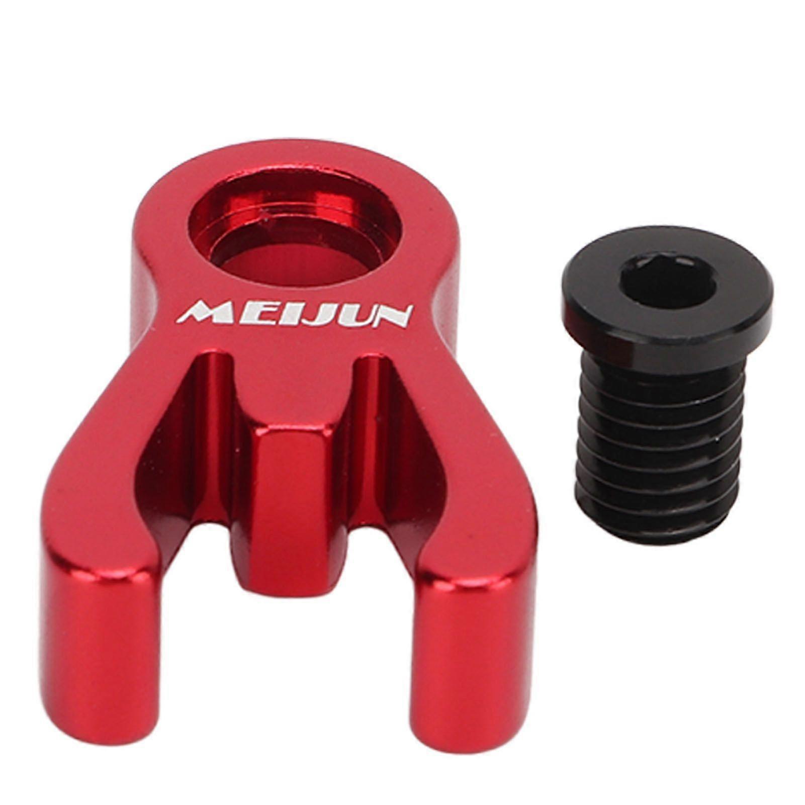 Folding Bicycle Stem Catcher Aluminium Alloy Bicycle Front Tube Fixing Buckle for Brompton 3sixtyRed