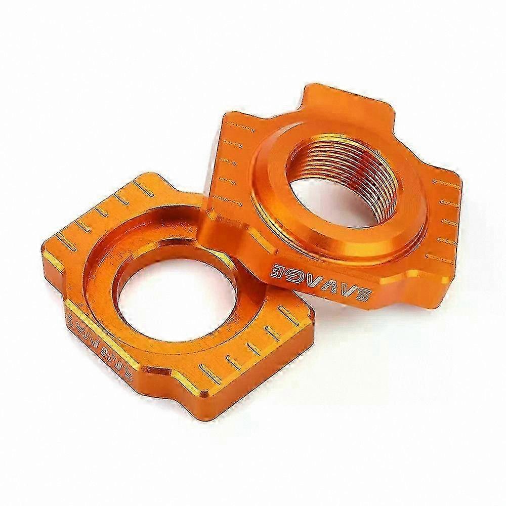 Motorcycle Chain Adjuster Blocks for Adventure Duke Swingarm Slider Fit KTM Models