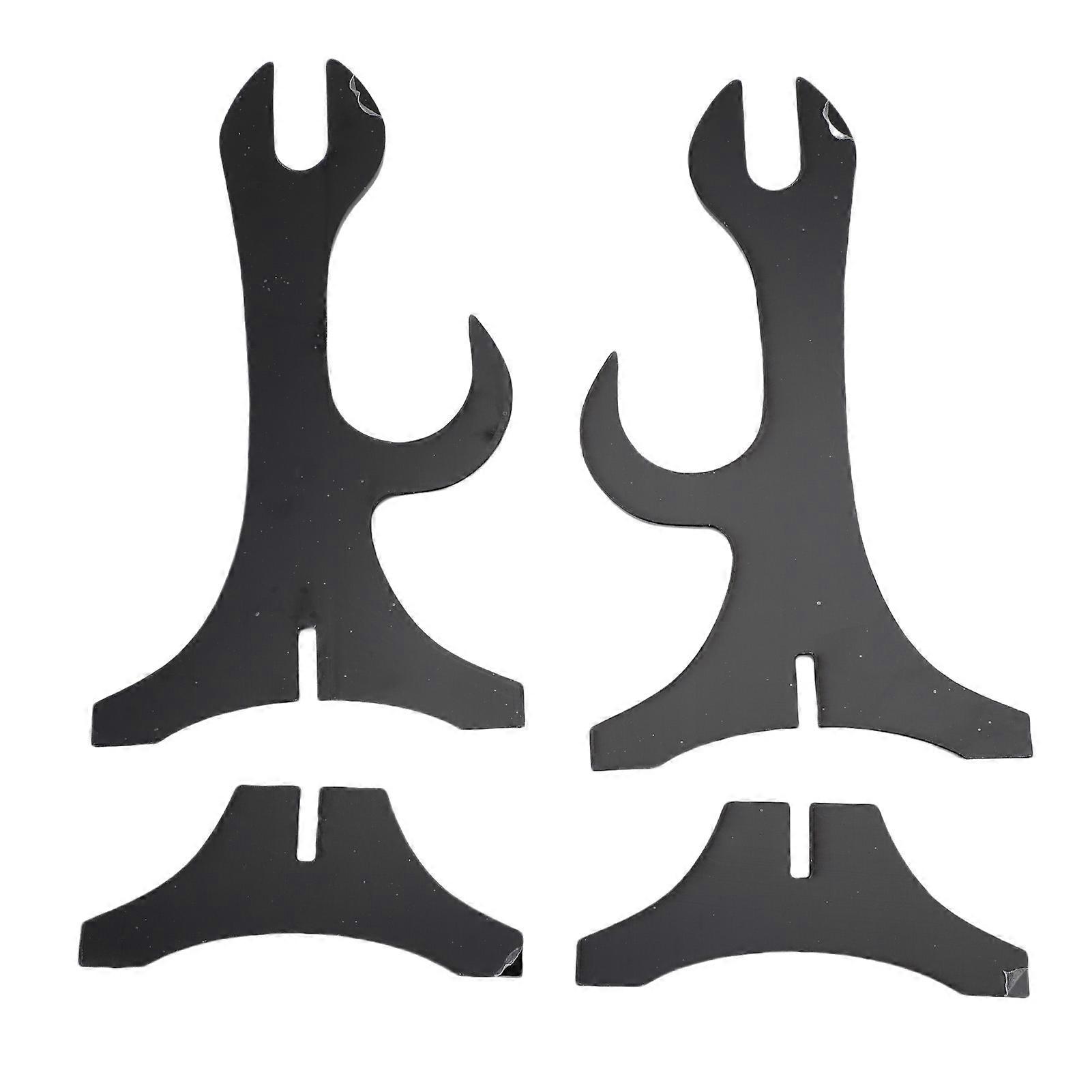 Sword Stand Two Layer Acrylic Stable Base Samurai Sword Display Holder Home Decor for Collection