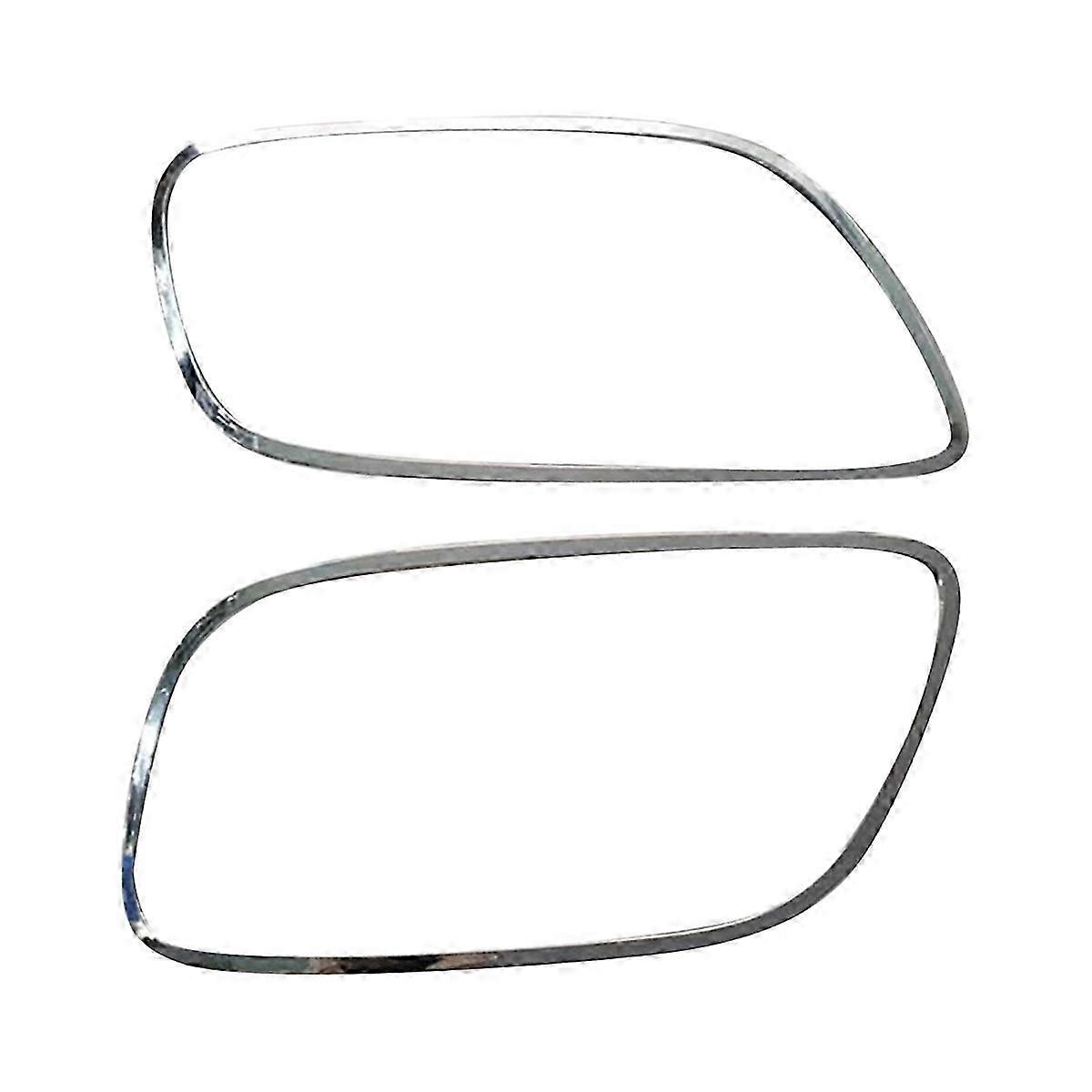 Electroplated strip Tail Light Frame Rear Light Sticker For