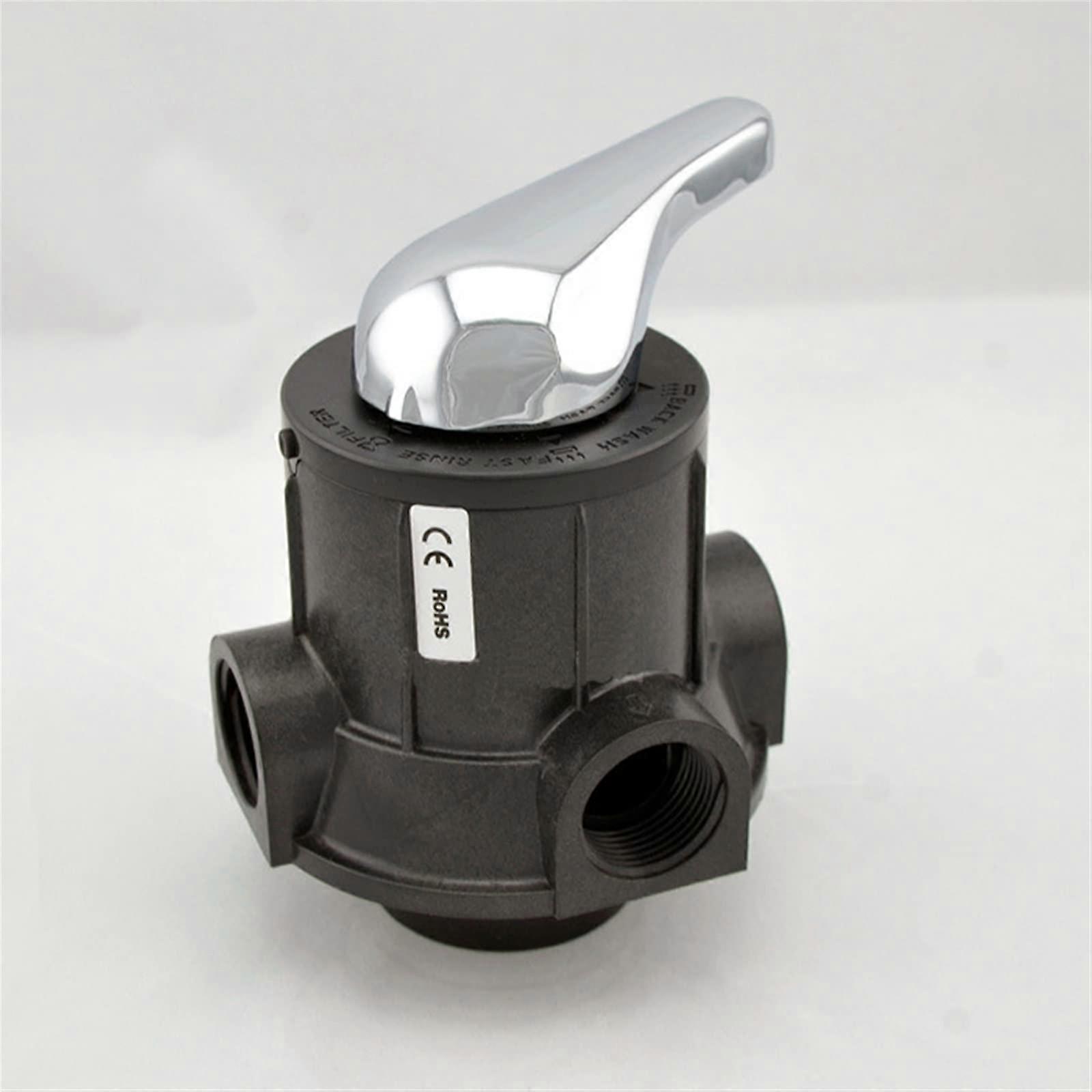 Manual Backwash Filter Valve ABS/PPO MultiPort Valve For Water Treatment System 1 Inch F56A 4 Tons 1 PCS