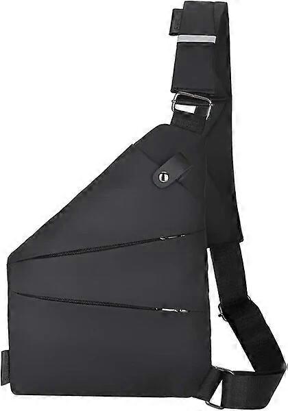 Multifunctional chest bag with adjustable shoulder straps, compact, portable and waterproof