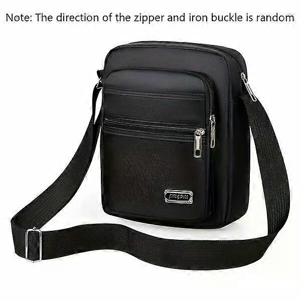 Men's single shoulder bag, large capacity, suitable for work and leisure
