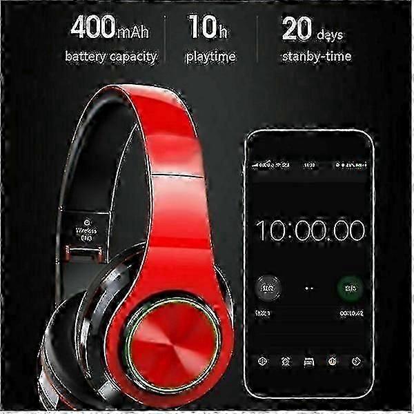 Subwoofer luminos wireless în șapte culori cu căști noi căști B39 pliabile și conectabile