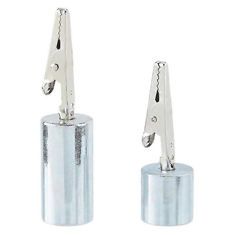 For 2pcs 2 Styles Iron Weight Alligator Clip Tools Alligator Clips