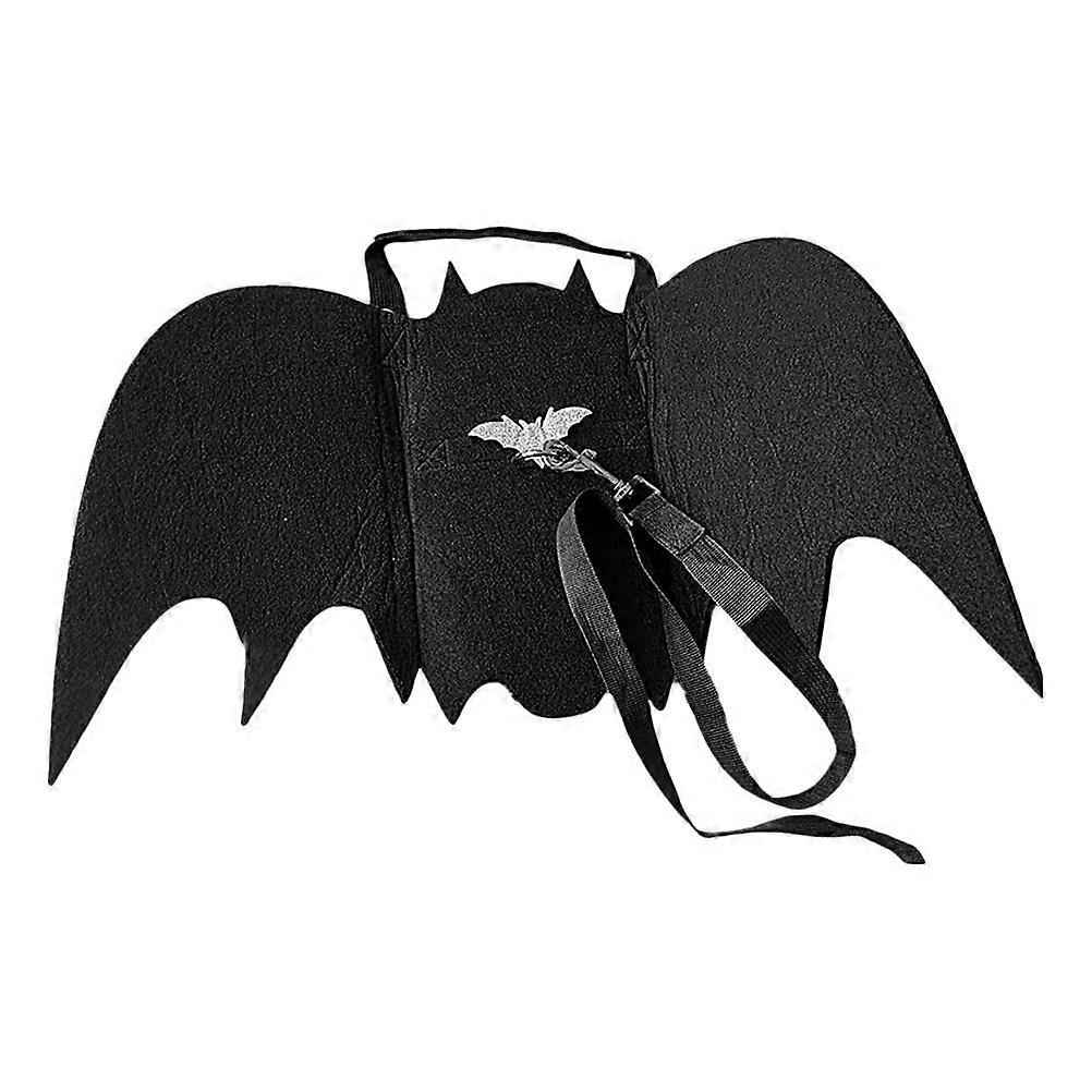 1pc Halloween Bat Shape Pet Pulling Rope Pet Leash Pet Chest Leash Strap