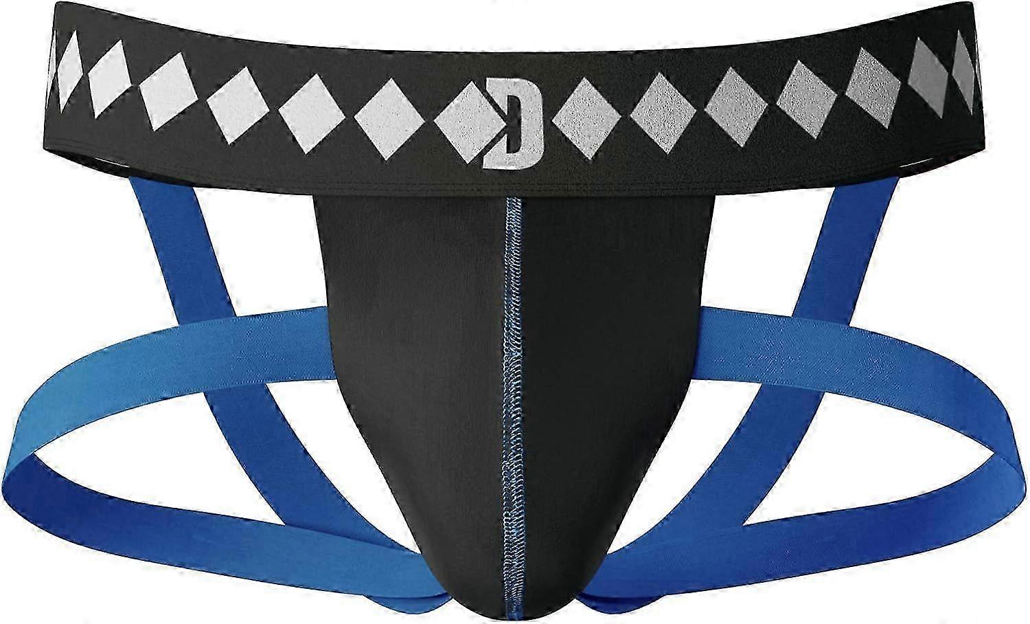 2025 Latest Model Four-Strap Jock Strap Supporter with Built-in Athletic Cup