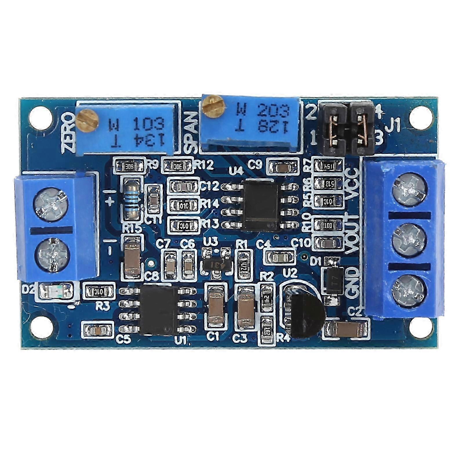 2025 Current to Voltage Converter 0/4‑20mA to 0‑3.3V/5V/10V Signal Conversion Module Transmitter
