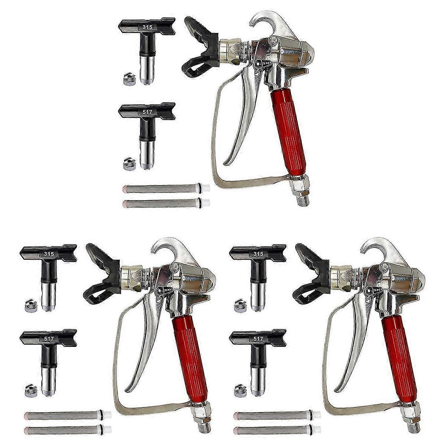 Paint Sprayer with 2Pcs Paint Tip (315,517) for Pump Sprayer