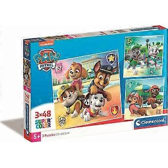 Paw Patrol Puzzle 3x48Stück