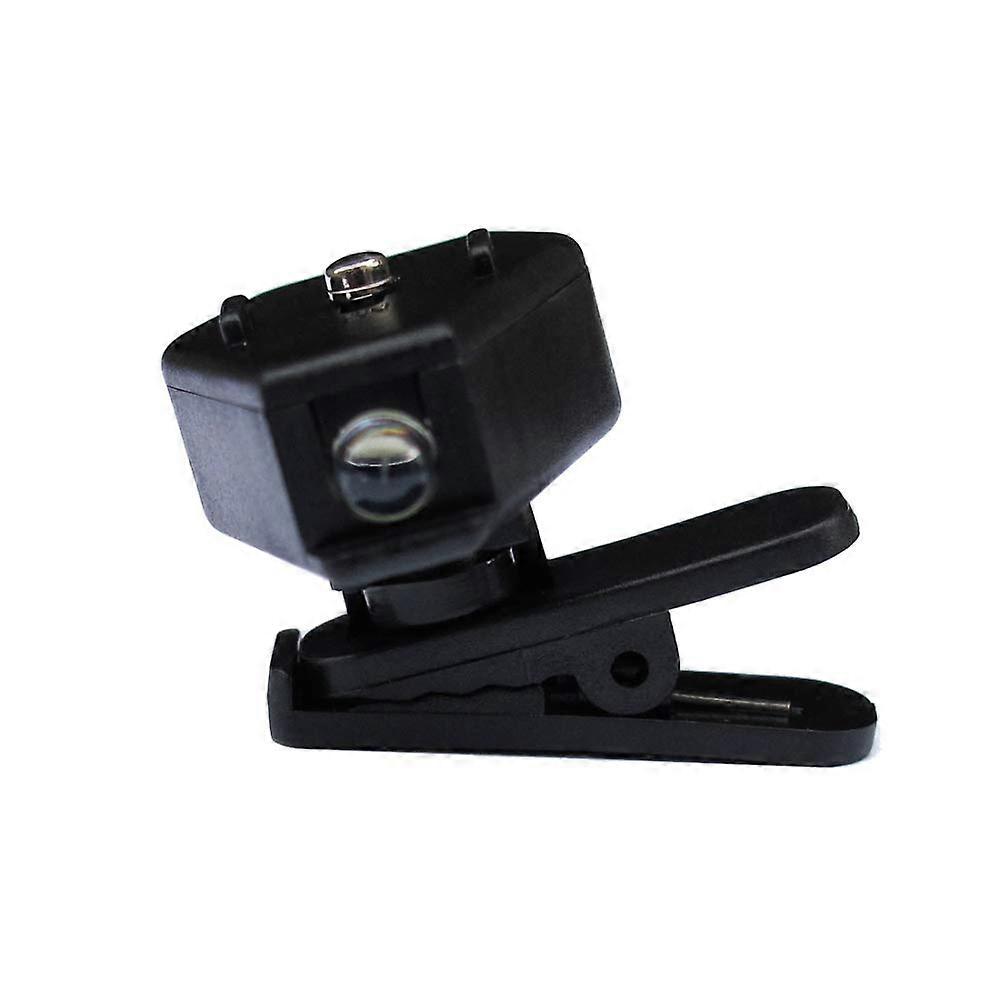 Reading Light ClipOn Portable Mini LED Glasses Lamp For Reading Illumination Outdoor Use Black