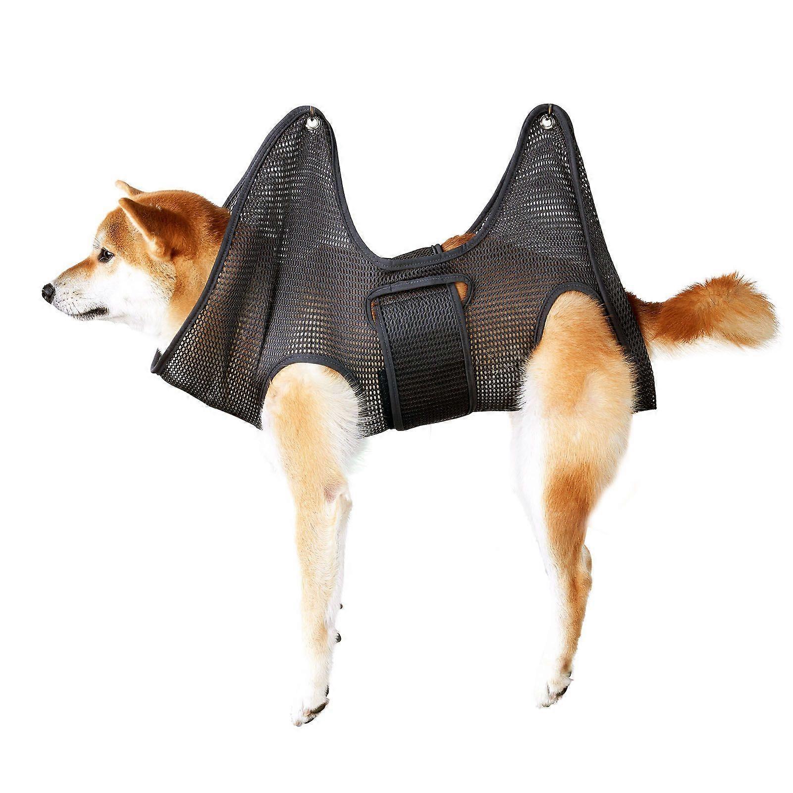 Dog Grooming Hammock Adjustable Multifunction Pet Dog Grooming Harness Grooming Sling for Dogs Cats L
