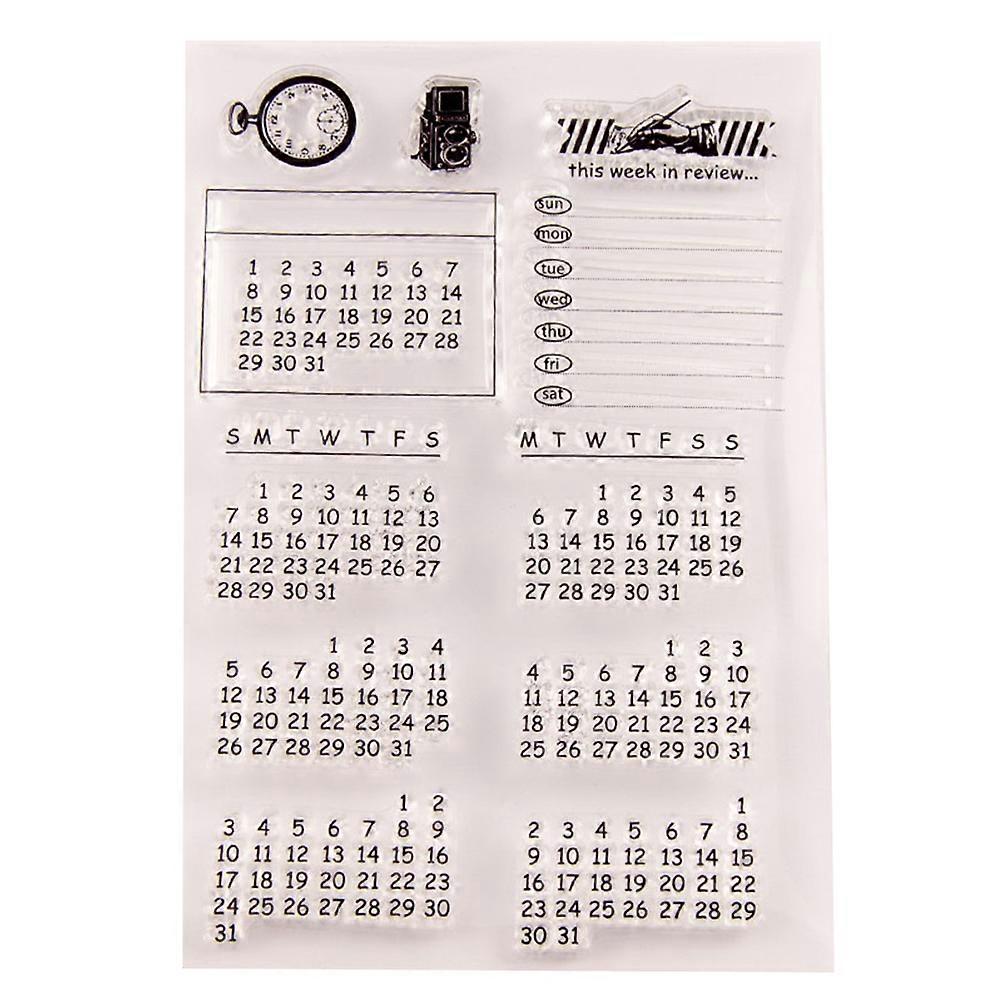 Silicone Stamps Clear Stamp for DIY Scrapbooking Transparent Design