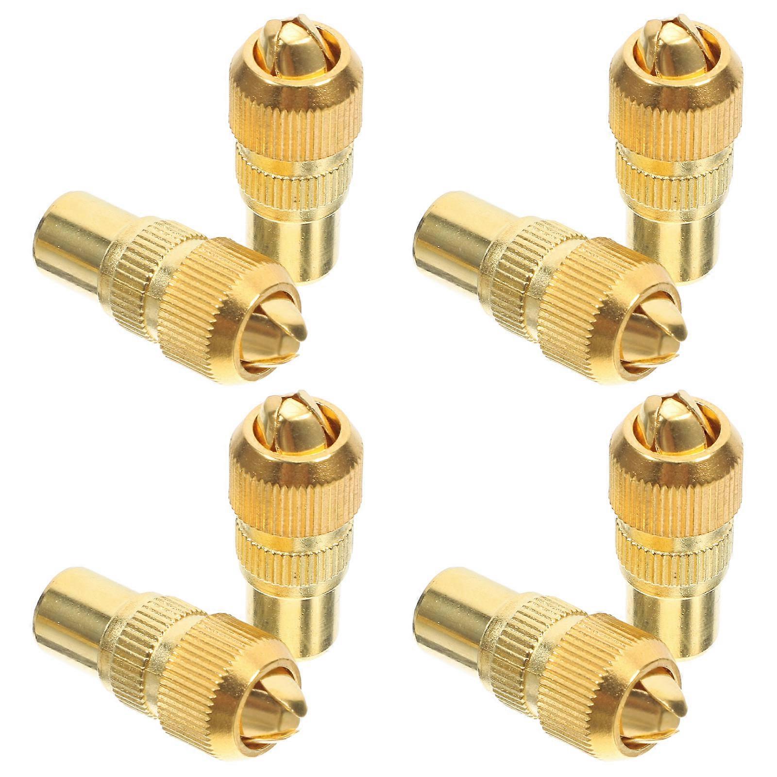 Male Plug Adapter Head for TV Antenna Signal Boost 32Pcs Set