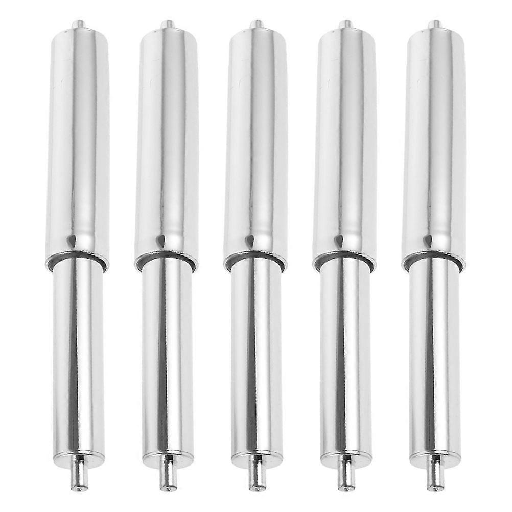 Silver Spring Loaded Toilet Paper Holder Replacement Spindle for Bathroom 15Pcs