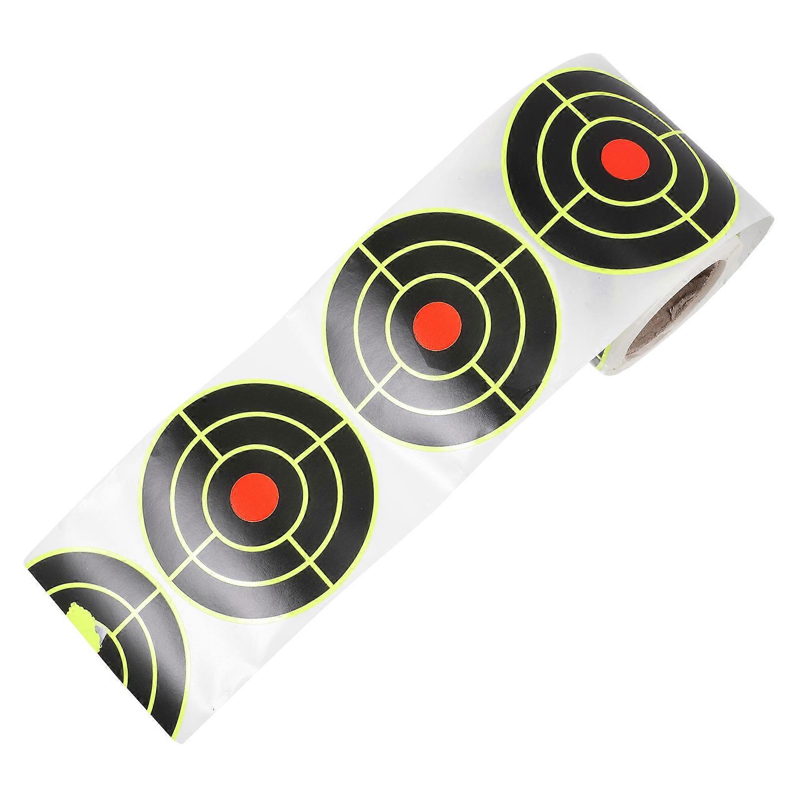 Aim Labels Paper Fluorescent Archery Shooting Target for Archery Training 200Pcs