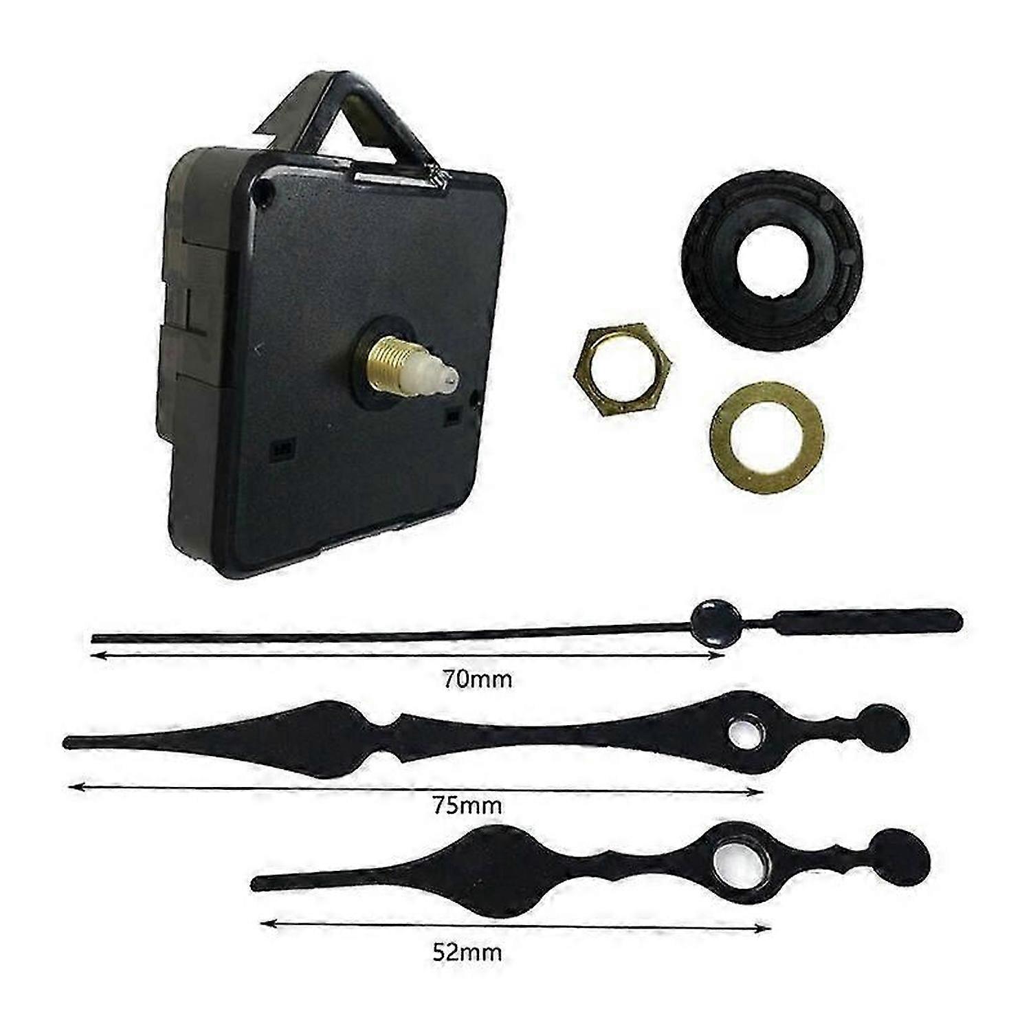 Quartz Clock Movement Mechanism Clock Needles Wall Clock Mechanism Large Needles DIY Wall Clock Mechanism Replacement Repair Spare Parts