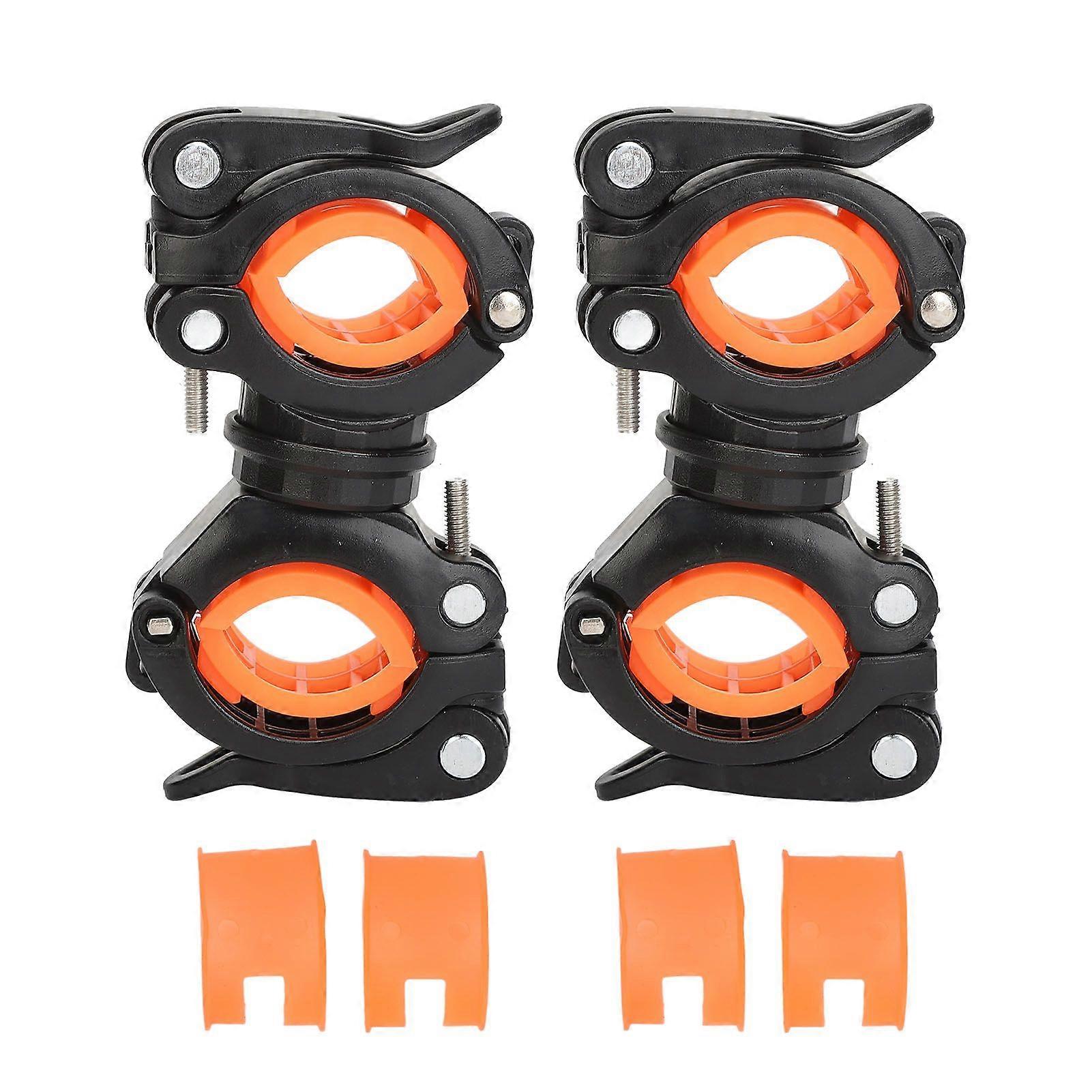 Walking Stick Cane Drive Rollator Rotate Universal Accessory Drive Walker Cane Holder for Elderly Black Orange