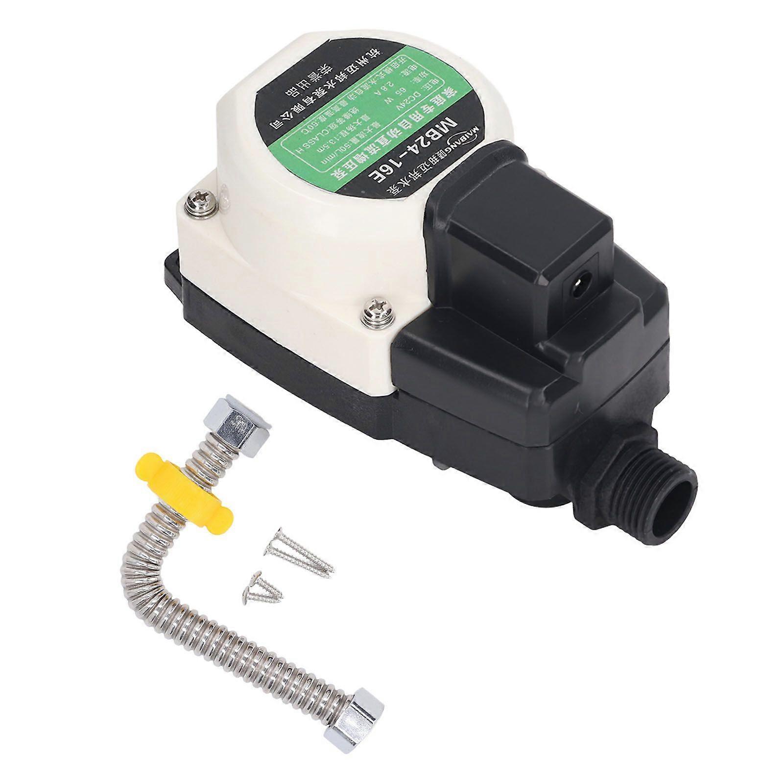 Water Pressure Booster Pump Low Noise Waterproof Dust Proof Auto Control Shower Booster Recirculating Pump DC24V
