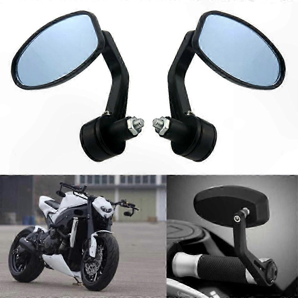 Dual Rear View Mirrors for MT Series Motorcycles Universal Fit Side Mirrors