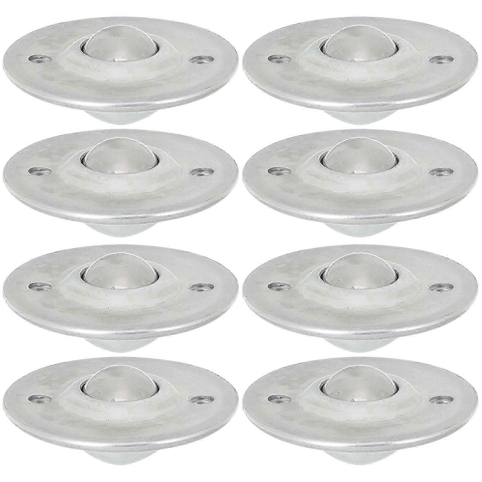 8Pcs Ball caster Bearing Rollers Steel Transfer
