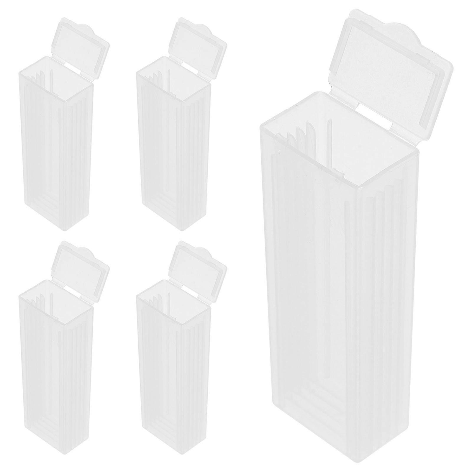 Slide Case Transparent Slide Holder for Holding Use 10Pcs Set