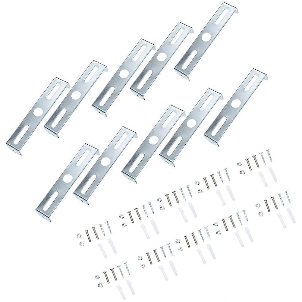 Light Bracket for Ceiling Lighting 30Pcs Silver Metal Mounting Parts