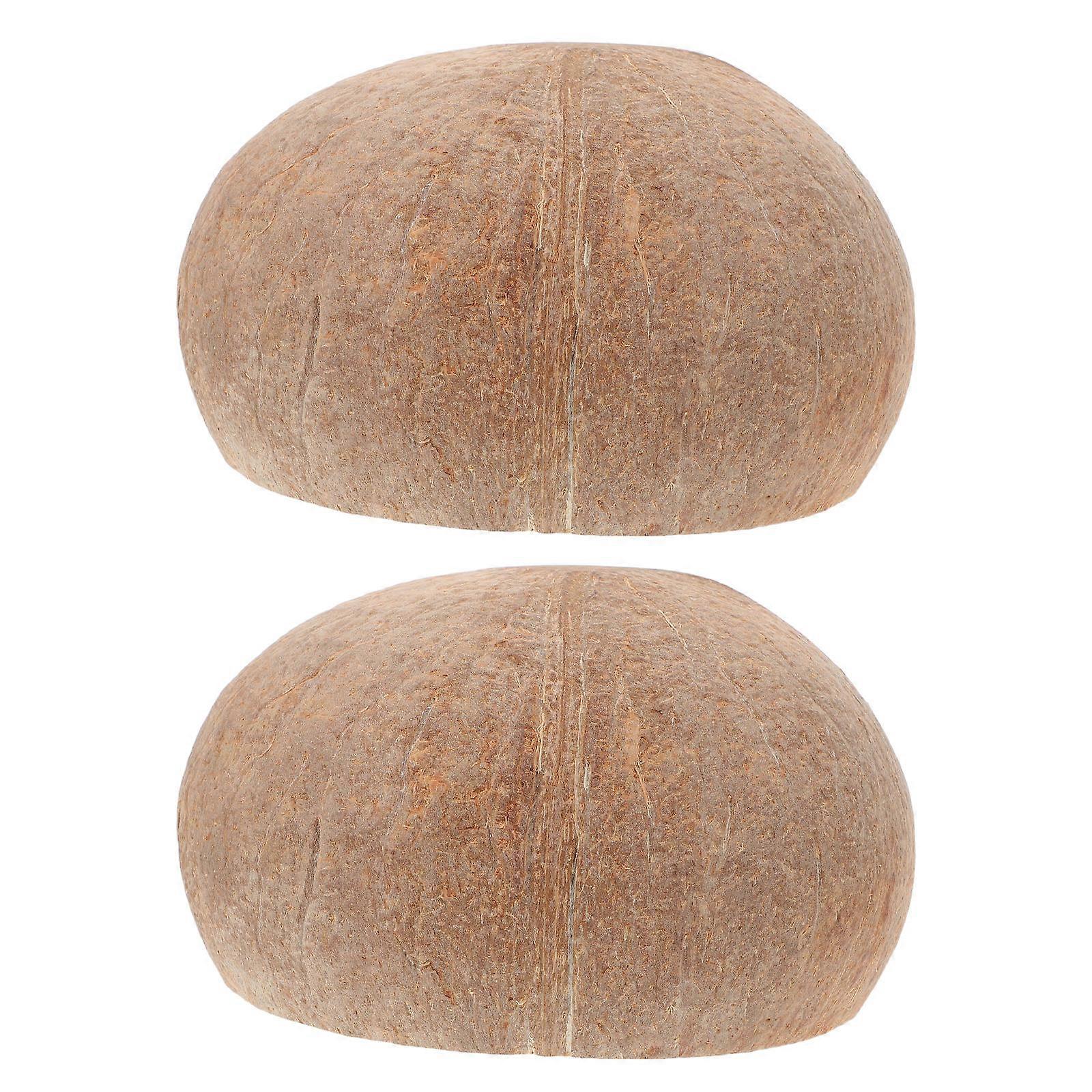 Fish Breeding Coconut Shell Cave for Reptile Habitat 10Pcs Shelter