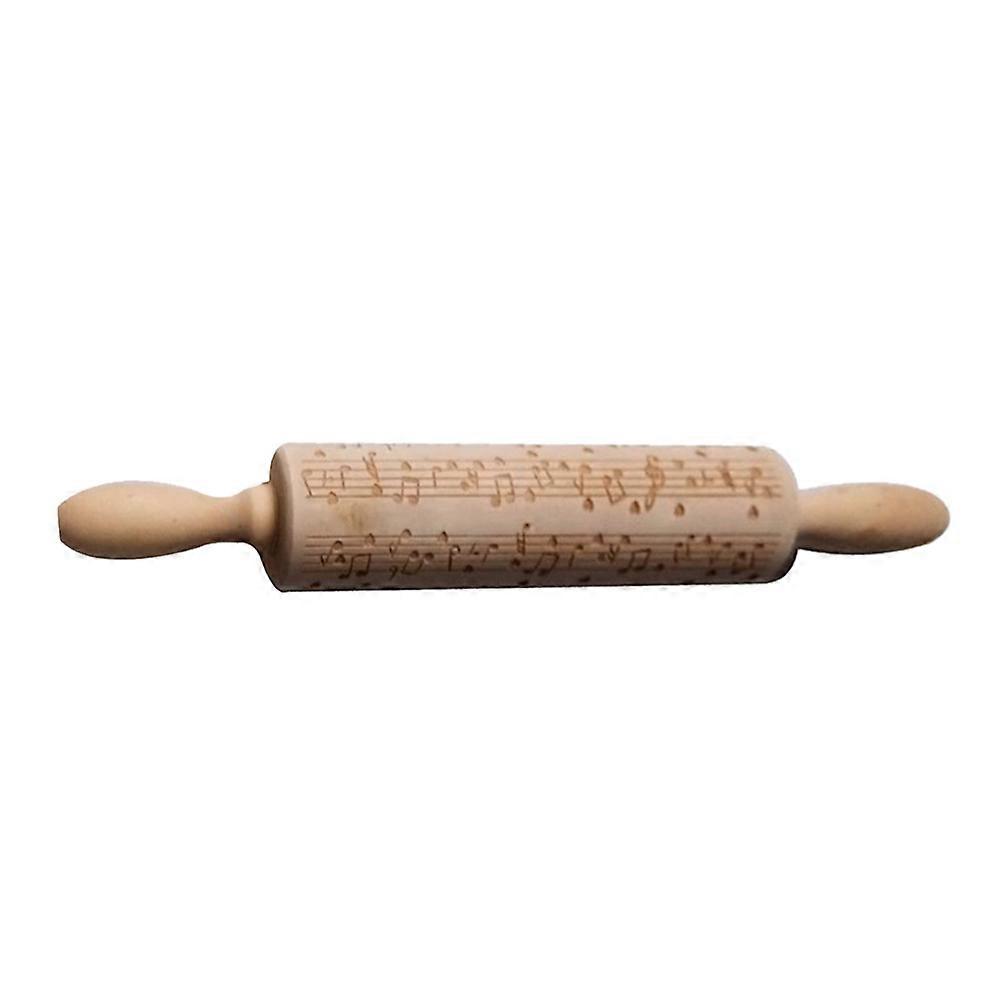 Phonetic Symbol Rolling Pin for Cookie Dough Home Use 3Pcs Set