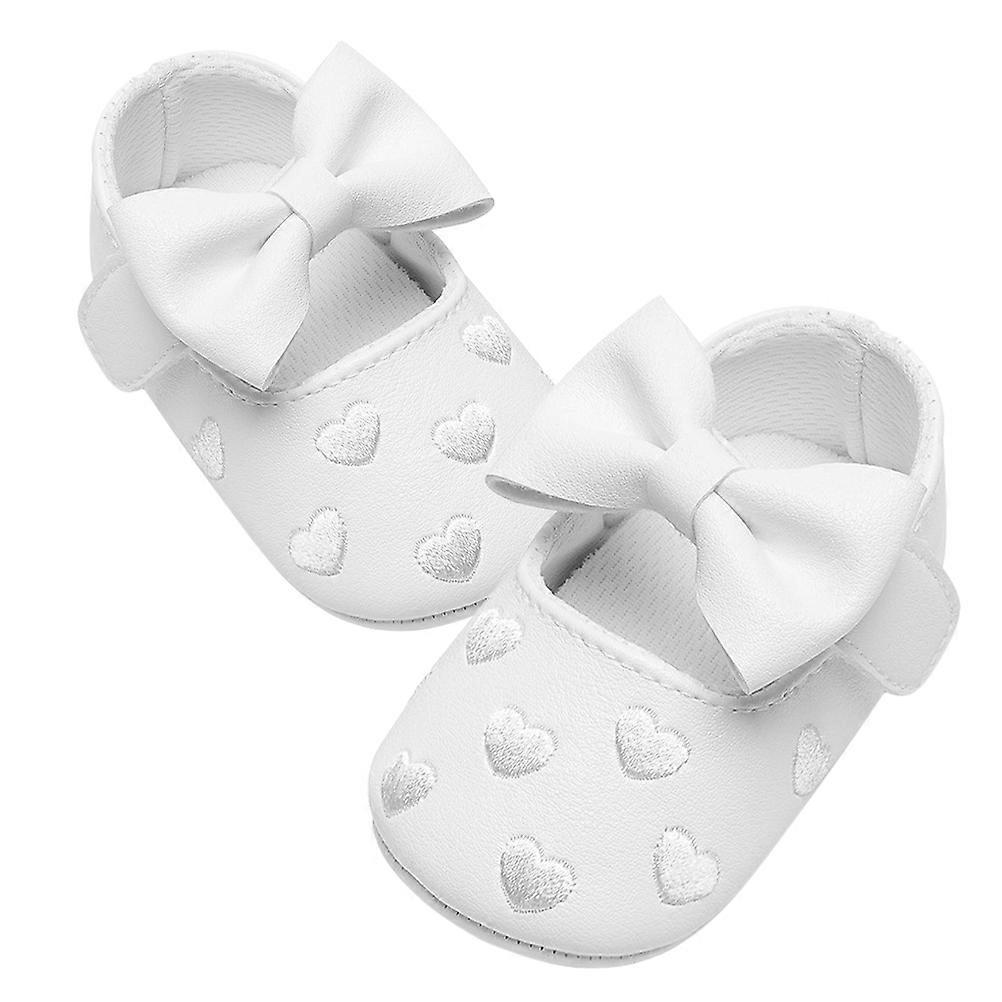Baby Shoes Bowknot Prewalker Heart Pattern for Babies 3Pairs Included