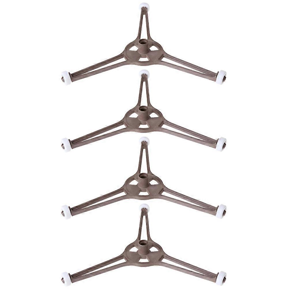 Microwave Turntable Holder for Oven Ring Rollers Set of 12Pcs Multi