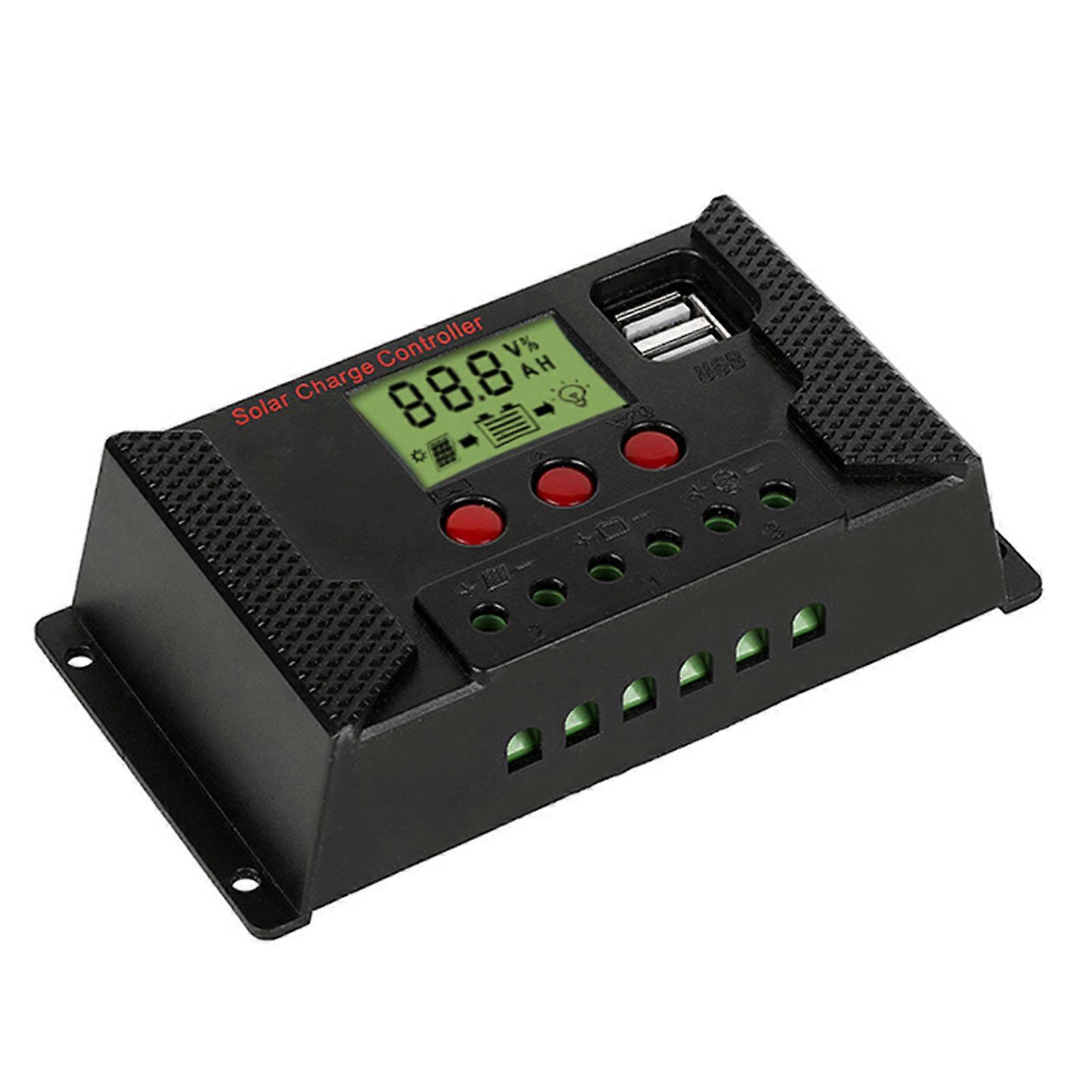 Solar Panel Regulator Solar Charge Controller with USB Output for Charging Use 1Pcs