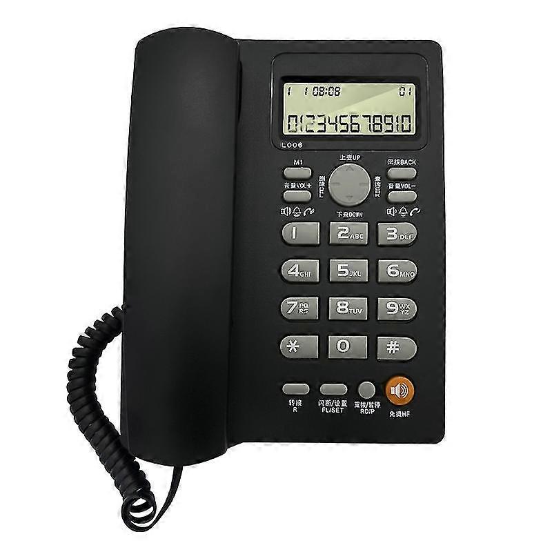 Fixed Landline Home Telephone LCD CallerID Display Handsfree Home Office Phone 2025